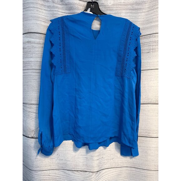 Reiss Bexley Fabric Intere Blouse Size 4 - Picture 2 of 3